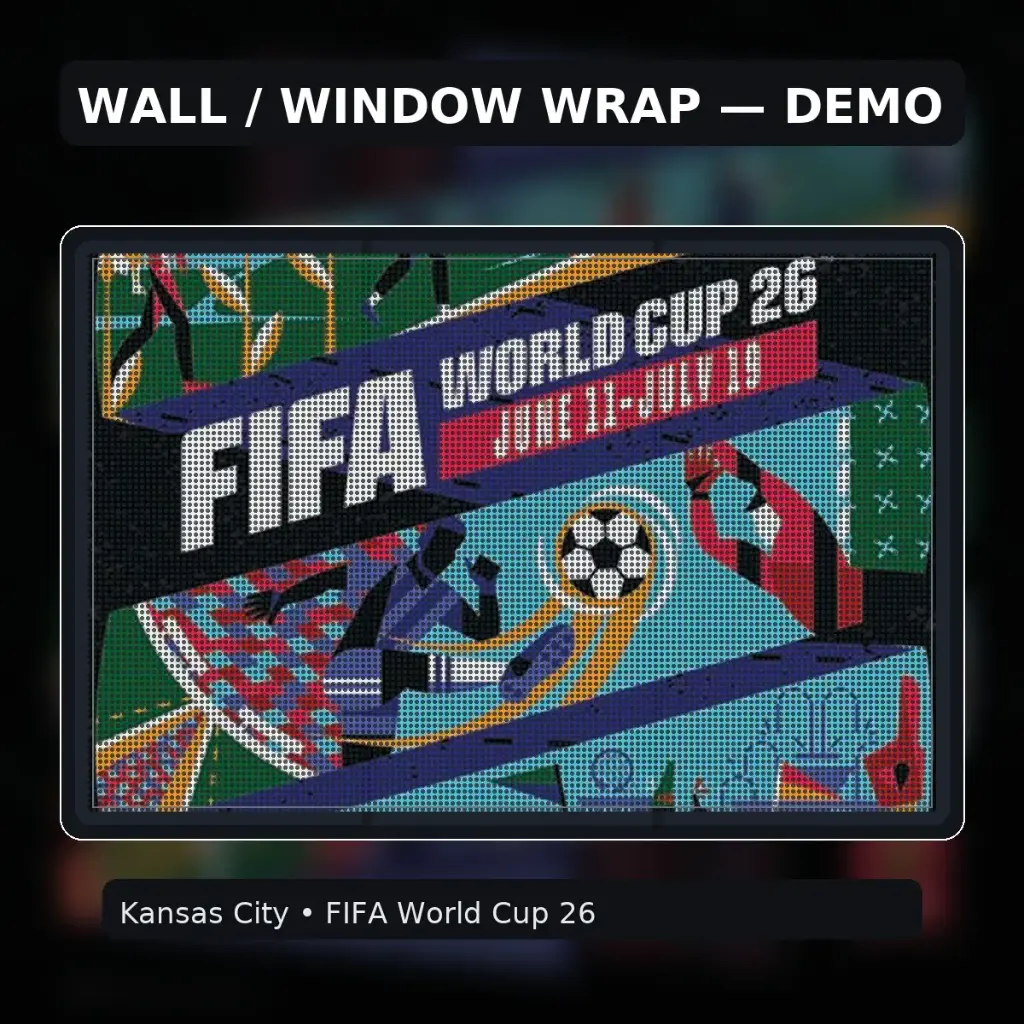 FIFA World Cup '26 - Kansas City Vinyl Wrap
