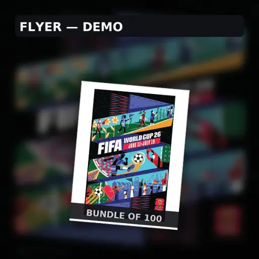 FIFA World Cup '26 - Kansas City Event Flyer