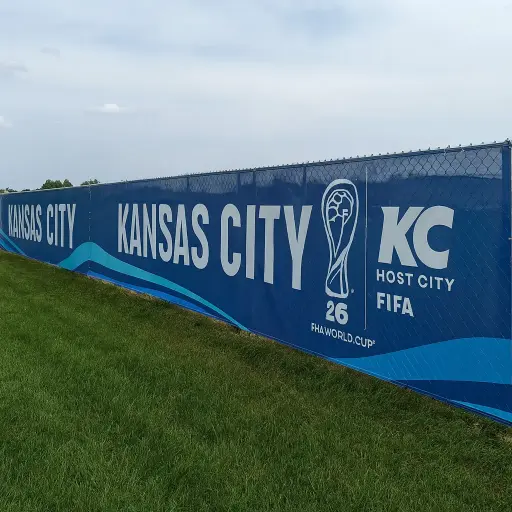 FIFA World Cup '26 - Kansas City Fence Scrim (Mesh Banner)
